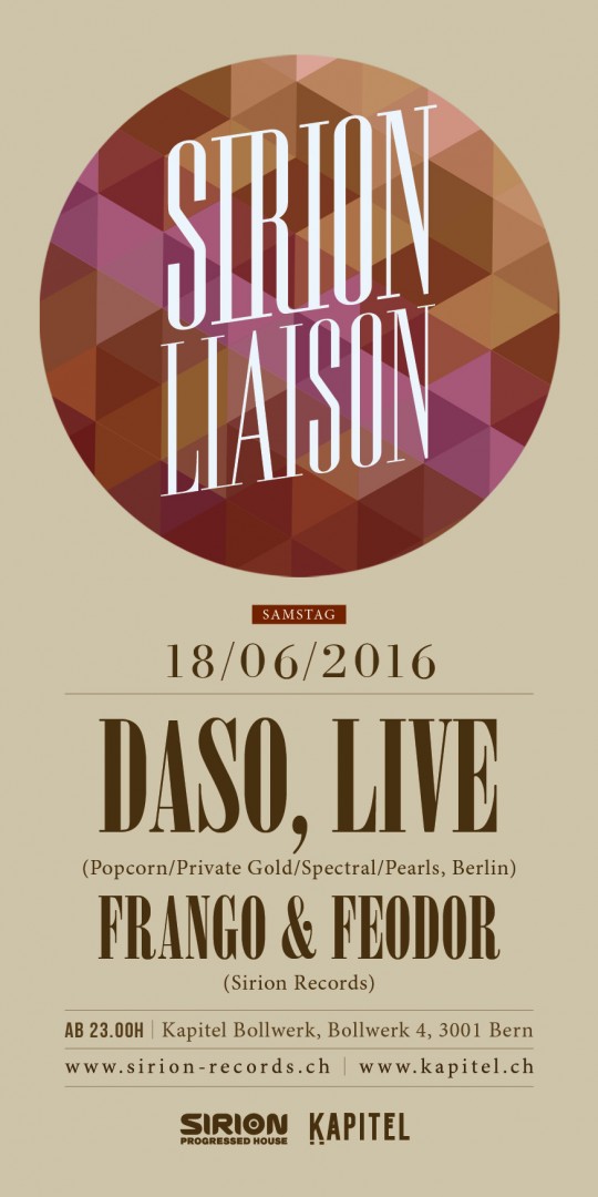 Sirion Liaison w/ Martin Pati&ntilde;o (Daso live)