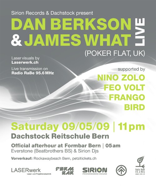 Sirion Night w/ Dan Berkson & James What