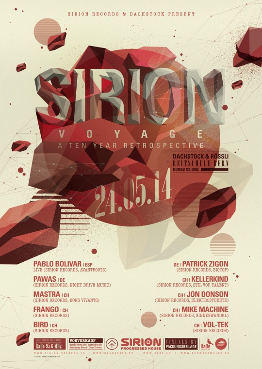 Sirion Voyage w/ Pablo Bolivar, Pawas, Patrick Zigon