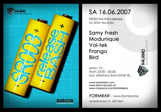 The Bash - Release Party w/ Samy Fresh