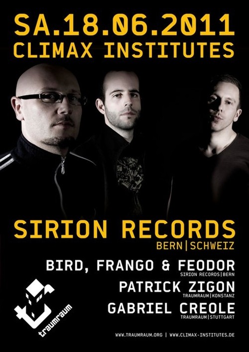Traumraum presents Sirion w/ Patrick Zigon
